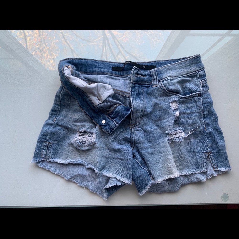 Harper, Stretchy Jean Shorts